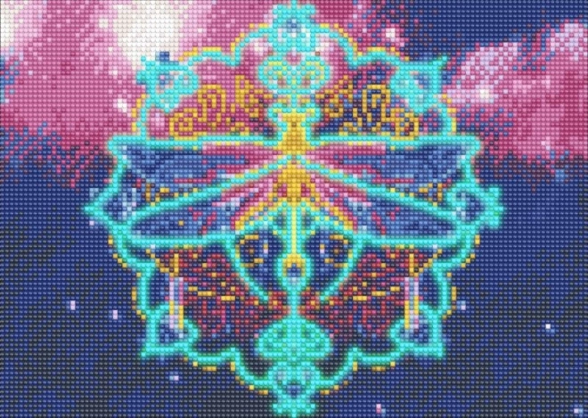 Glowing Dragonfly Diamond Painting Kit