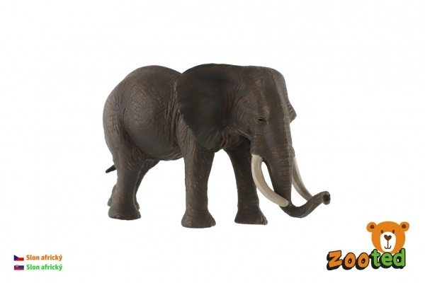 African Elephant Toy Figure 17cm