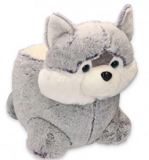 Plush Husky Dog Seat