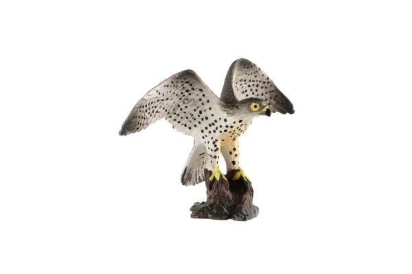 Plastic Peregrine Falcon Toy 9cm