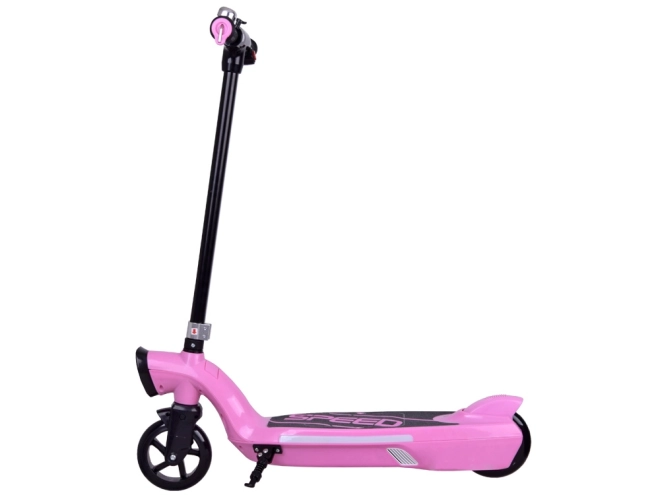 Electric Scooter with LED Lights – pink