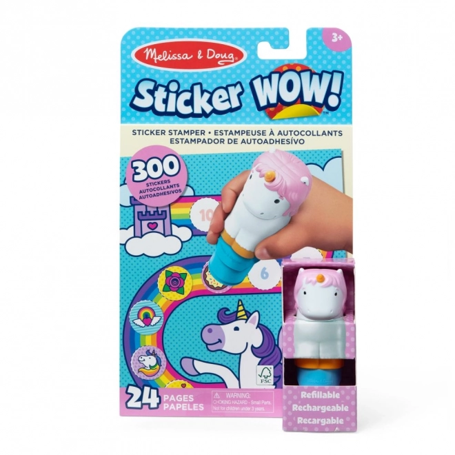 Unicorn Sticker Book for Kids