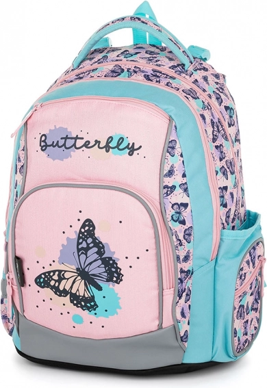School Backpack OXY GO Butterfly