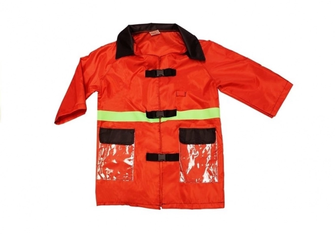 Firefighter Costume for Kids with Helmet and Accessories