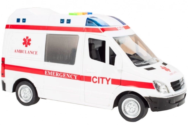 Ambulance Toy with Sound and Light Effects