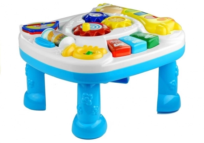 Educational Activity Table with Giraffe