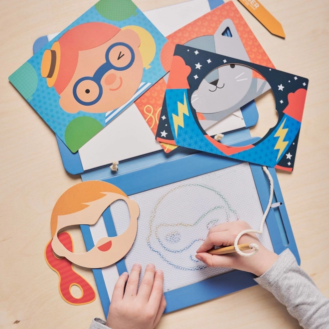 Magnetic Drawing Board Funny Faces