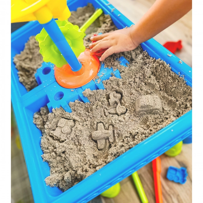 Woopie Sand and Water Play Table with Palm 18 Pc