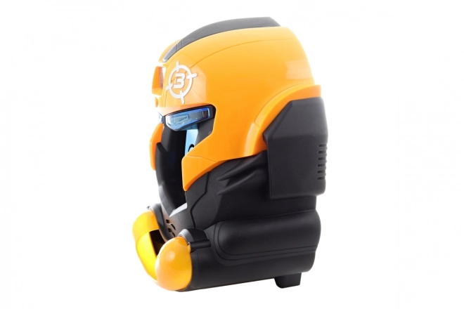 Foam Ball Gun With Target Mask