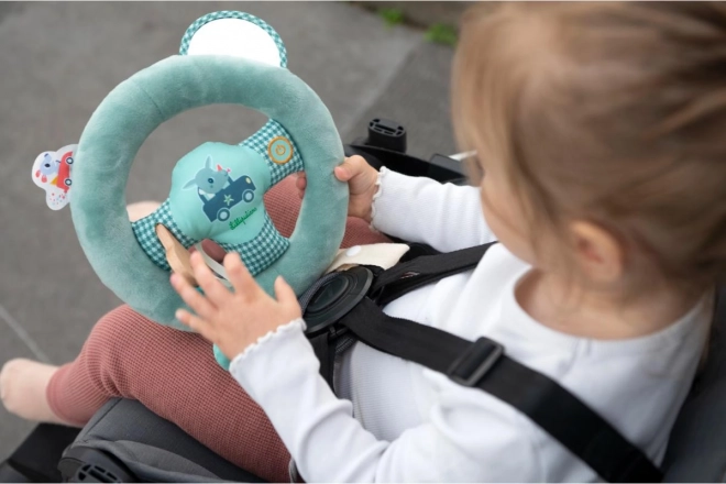 Textile Steering Wheel with Dragon Joe