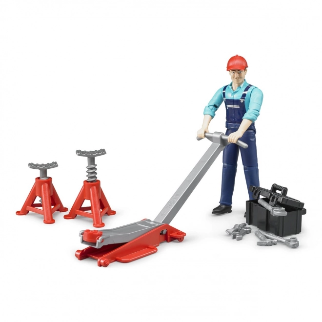 Mechanic with Tools Action Figure