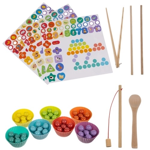 Wooden Bead Puzzle Toy