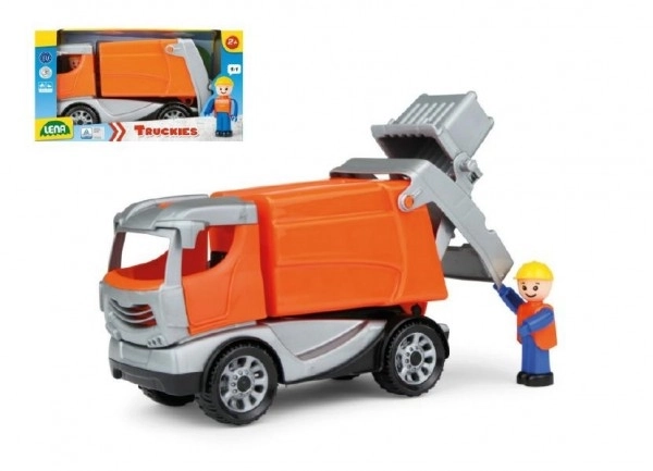 Auto Garbage Truck with Figurine