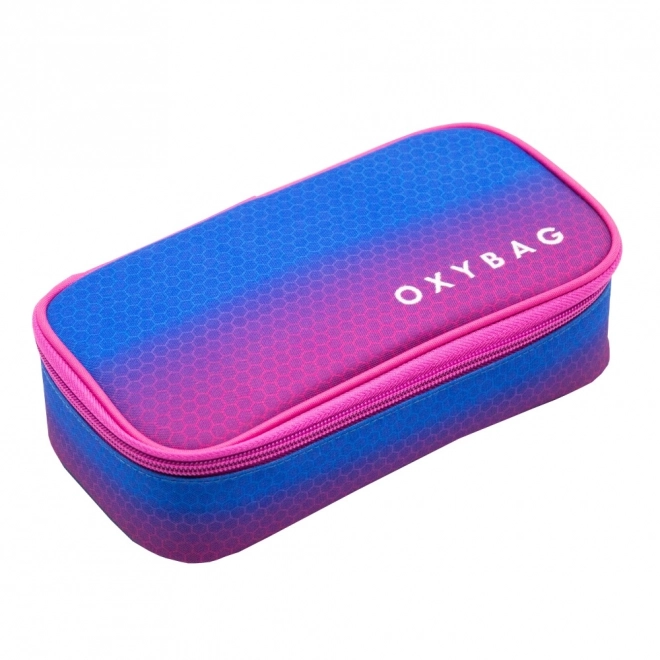 Oxford Jumbo Ombre Purple School Pencil Case