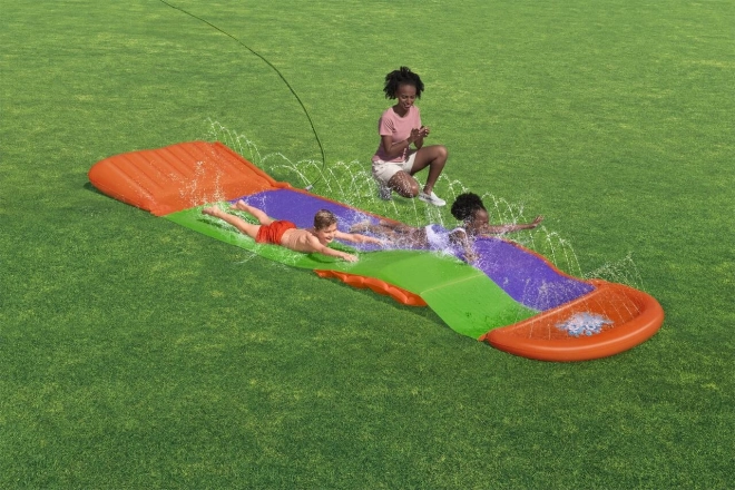 Water Slide SplashCoaster for 2 Kids 3+ by Bestway