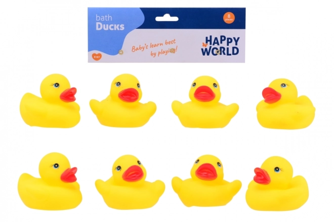 Rubber Duck Bath Toy Set