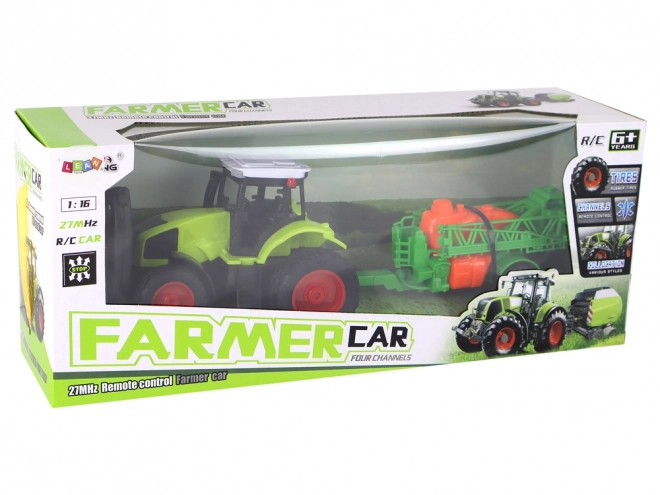 Remote Control Tractor with Sprayer 1:16 Scale