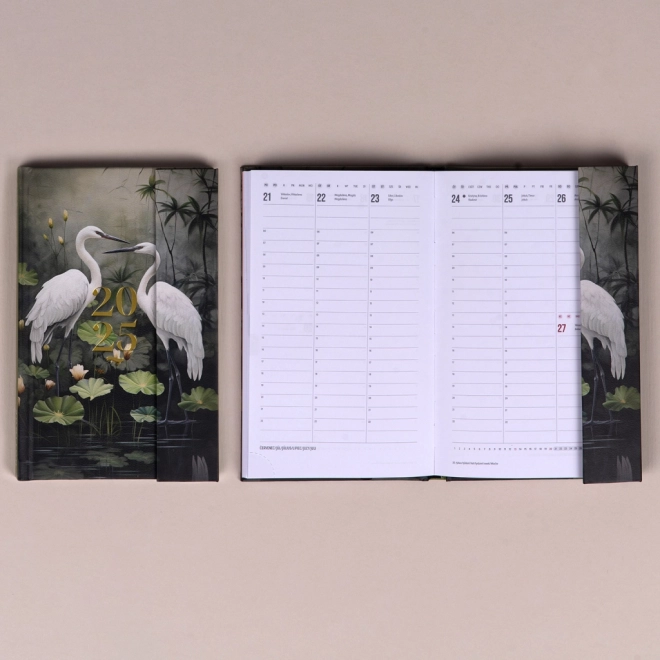 Weekly Magnetic Planner Birds 2025