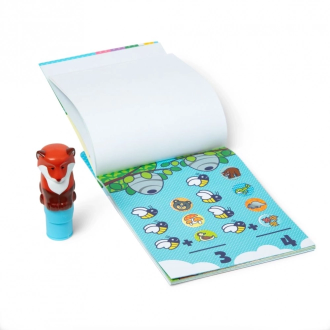 Sticker WOW! Little Fox Sticker Stamping Book