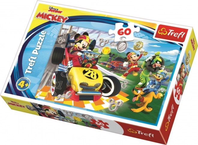 Trefl Puzzle Mickey and the Racers 60 Pieces