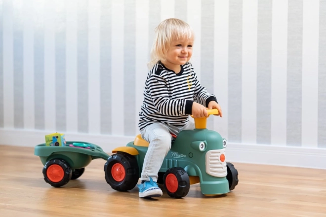 Falk Baby Tractor with Removable Trailer