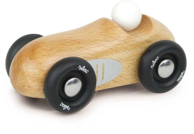 Vilac Wooden Race Car Mini Natural