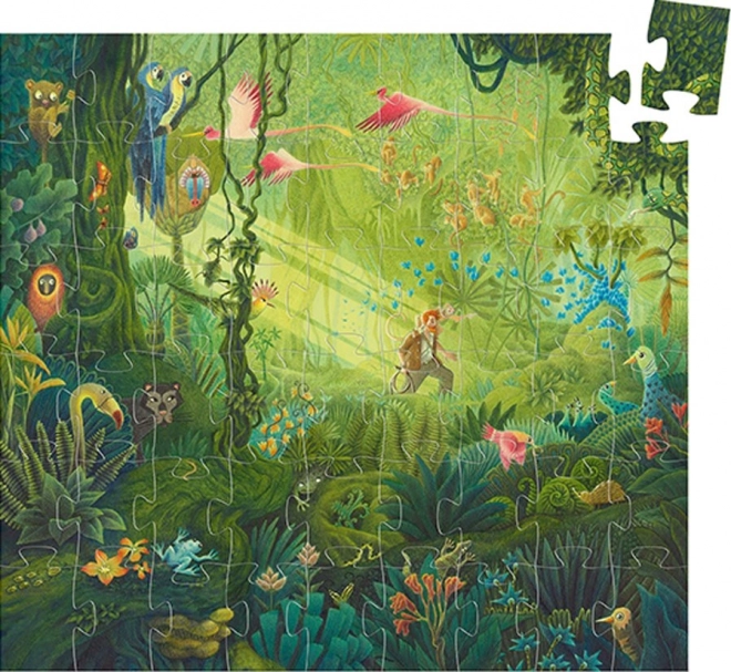 Colorful Jungle Jigsaw Puzzle 54 Pieces