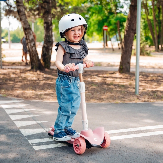 Lionelo Children's Tri-Wheel Scooter Pink Rose