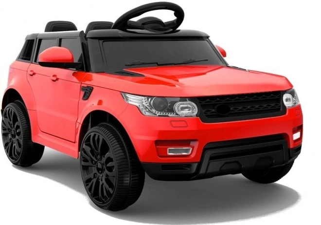 Battery-Powered Ride-On Car Red