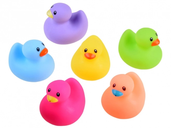 Colorful Rubber Bath Ducks