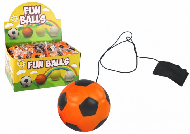 Jojo Bouncing Soccer Ball with Strap 6 cm