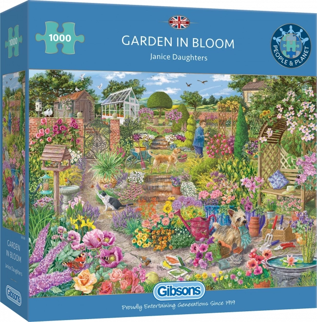 Gibsons Blooming Garden Puzzle