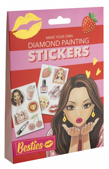 Diamond Painting Besties - Stickers