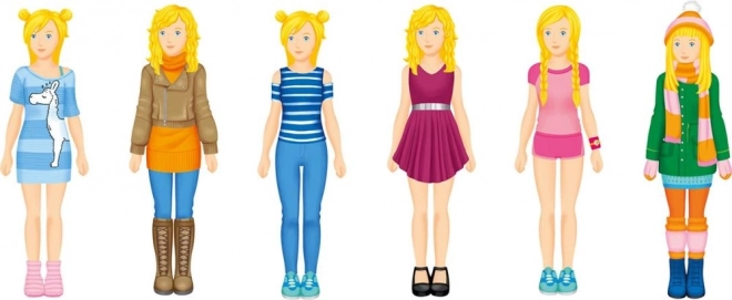 Dress-up Paper Doll Set