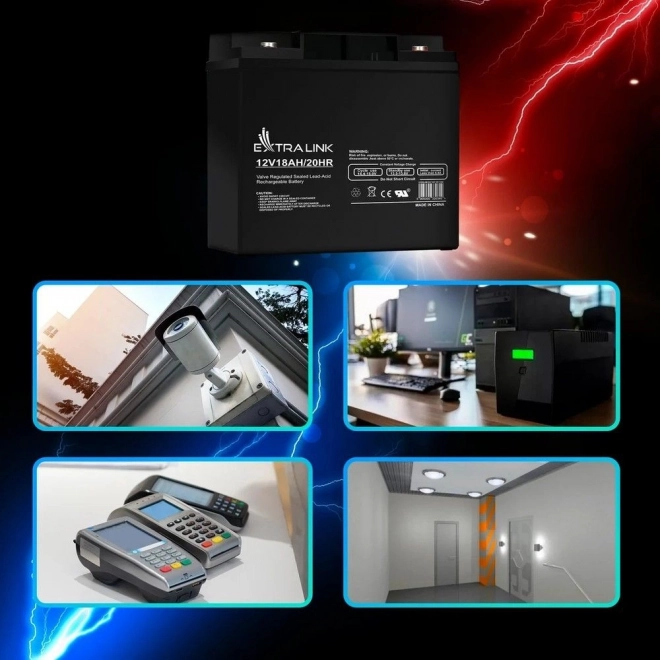 Agm Battery 12V 18Ah