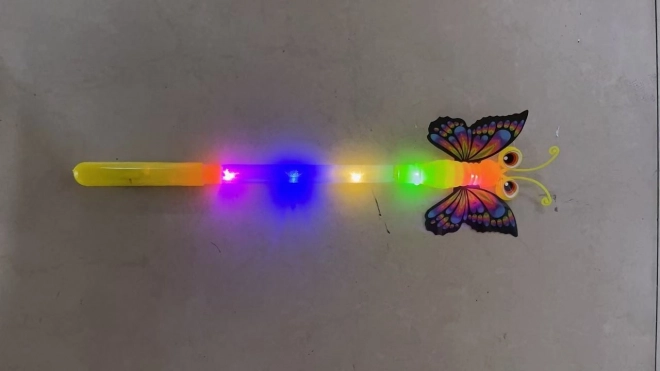 Butterfly Wand with Light Effects 38 cm