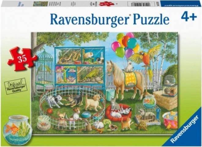 Ravensburger Puzzle Fun with Pets 35 Pieces