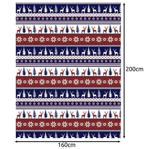 Premium Holiday Blanket with Pillow Covers