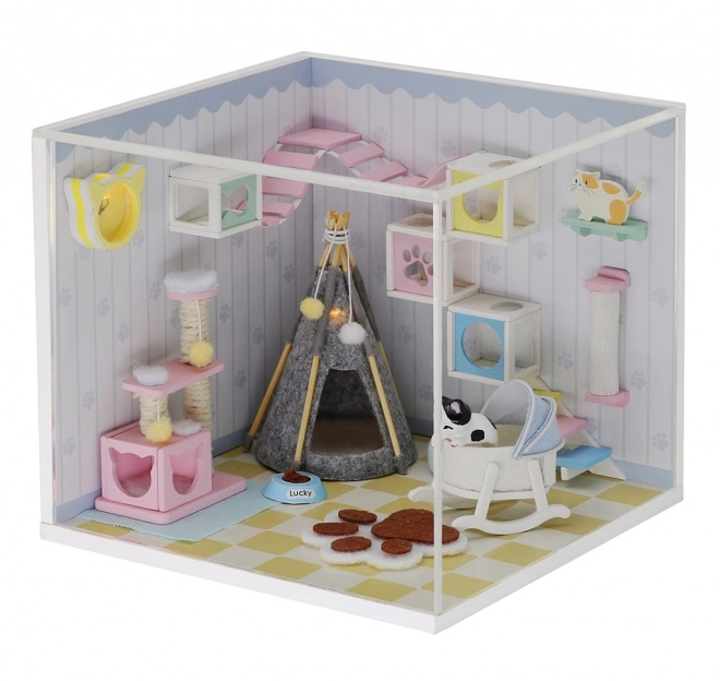 Miniature Dollhouse Cozy Home