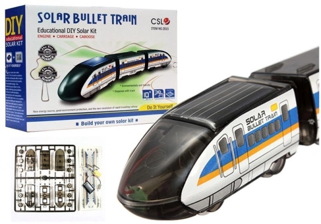 Solar Powered Bullet Train Toy