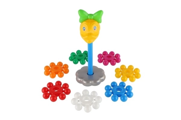 Colorful Ring Stacking Pyramid for Kids