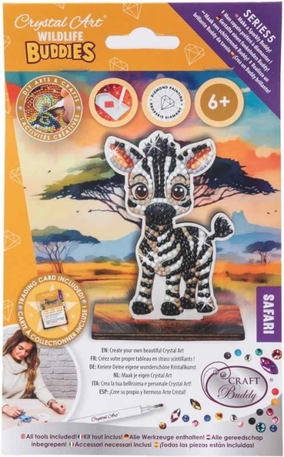 Diamond Painting Safari: Zebra