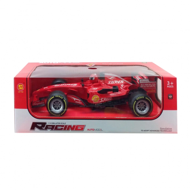 Large Red Racing Car with Sound