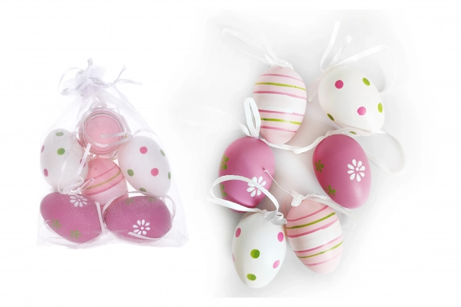 Decorative Painted Plastic Easter Eggs