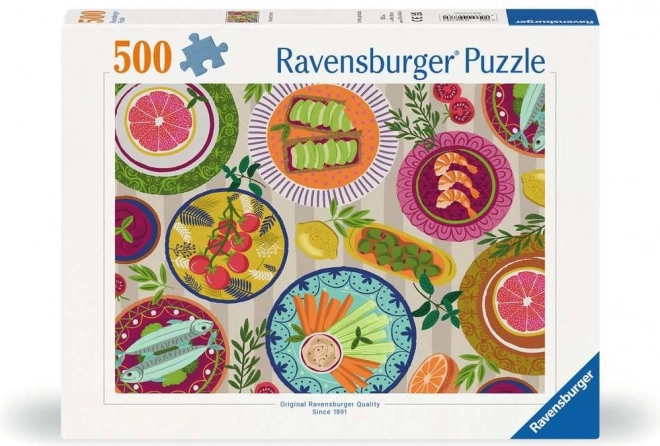 Mediterranean Kitchen Puzzle 500 Pieces