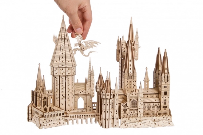 Ugears 3D Wooden Mechanical Puzzle Hogwarts Castle Harry Potter