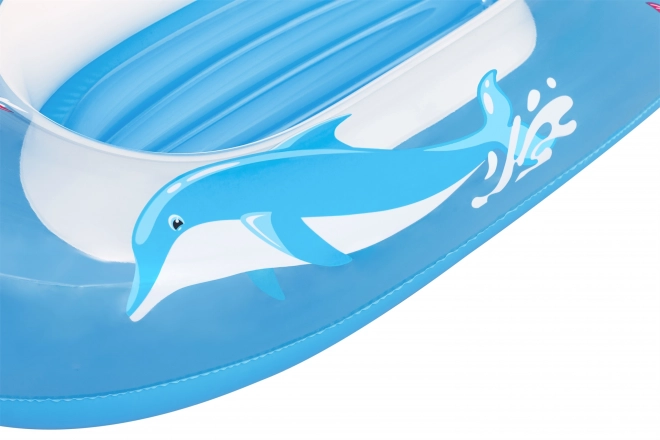 Inflatable Dolphin Boat for Kids 3+