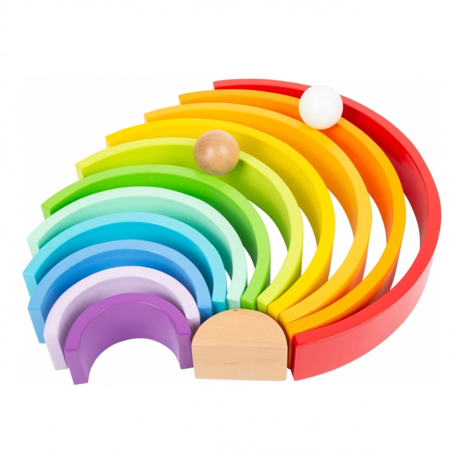 Small Foot Wooden Stacking Rainbow XL