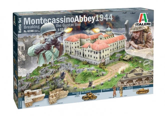 Montecassino Abbey 1944 Model Kit