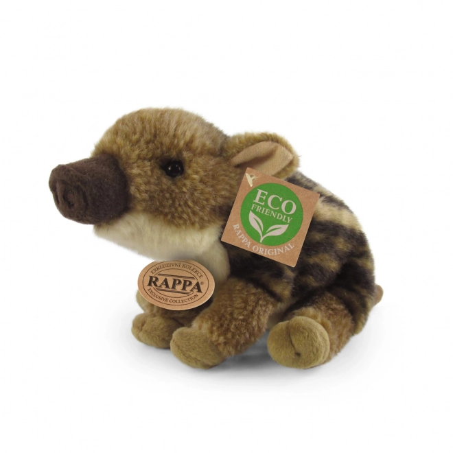 Eco Friendly Sitting Wild Boar Plush Toy 20 cm